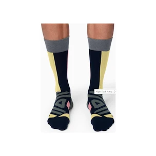 Pánské ponožky On Running  High Sock Navy/Dustrose