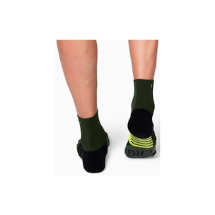 Pánské ponožky On Running Mid Sock Jungle/Lime