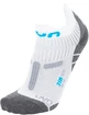 Pánské ponožky UYN  RUN 2IN SOCKS White/Grey
