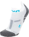 Pánské ponožky UYN  RUN 2IN SOCKS White/Grey