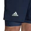 Pánské šortky adidas 2in1 Short Heat.RDY Dark Blue - vel. L