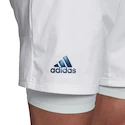 Pánské šortky adidas 2in1 Short Heat.RDY White - vel. L