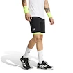 Pánské šortky adidas  Club 2In1 Short Black/Lucid Lemon
