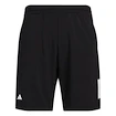 Pánské šortky adidas  Club 3 Stripes Short Black S