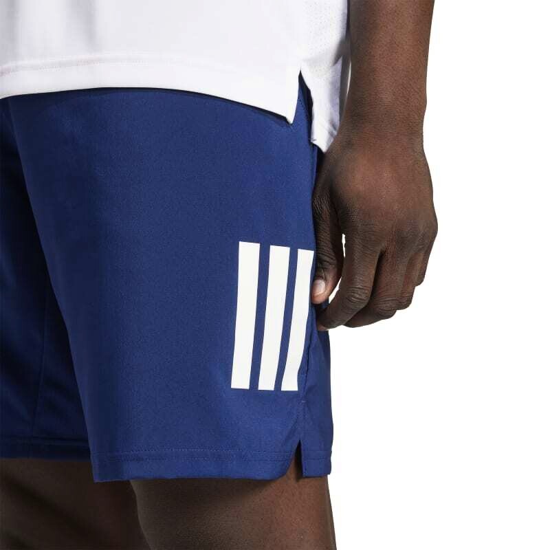 Pánské šortky adidas  Club 3 Stripes Short Dark Blue XXL - thumb (5)