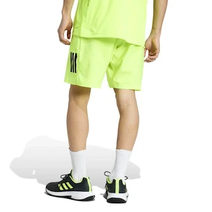 Pánské šortky adidas  Club 3 Stripes Short Lucid Lemon