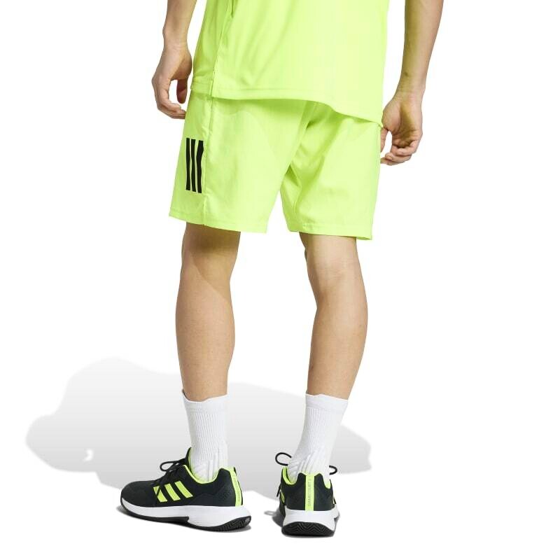 Pánské šortky adidas  Club 3 Stripes Short Lucid Lemon XL - thumb (2)