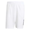 Pánské šortky adidas  Club 3 Stripes Short White