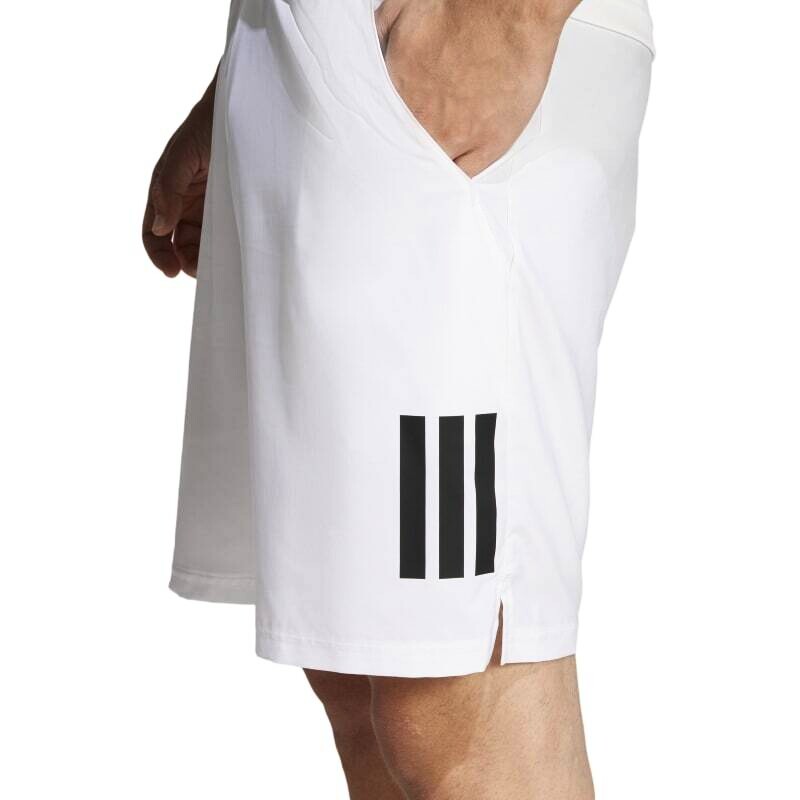 Pánské šortky adidas  Club 3 Stripes Short White XXL - thumb (6)