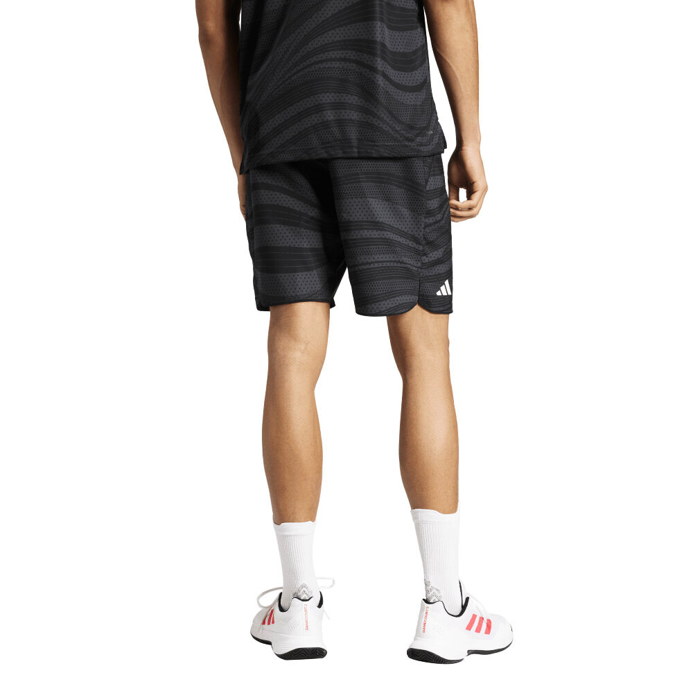 Pánské šortky adidas  Club Graphic Short Carbon/Black   M - thumb (4)