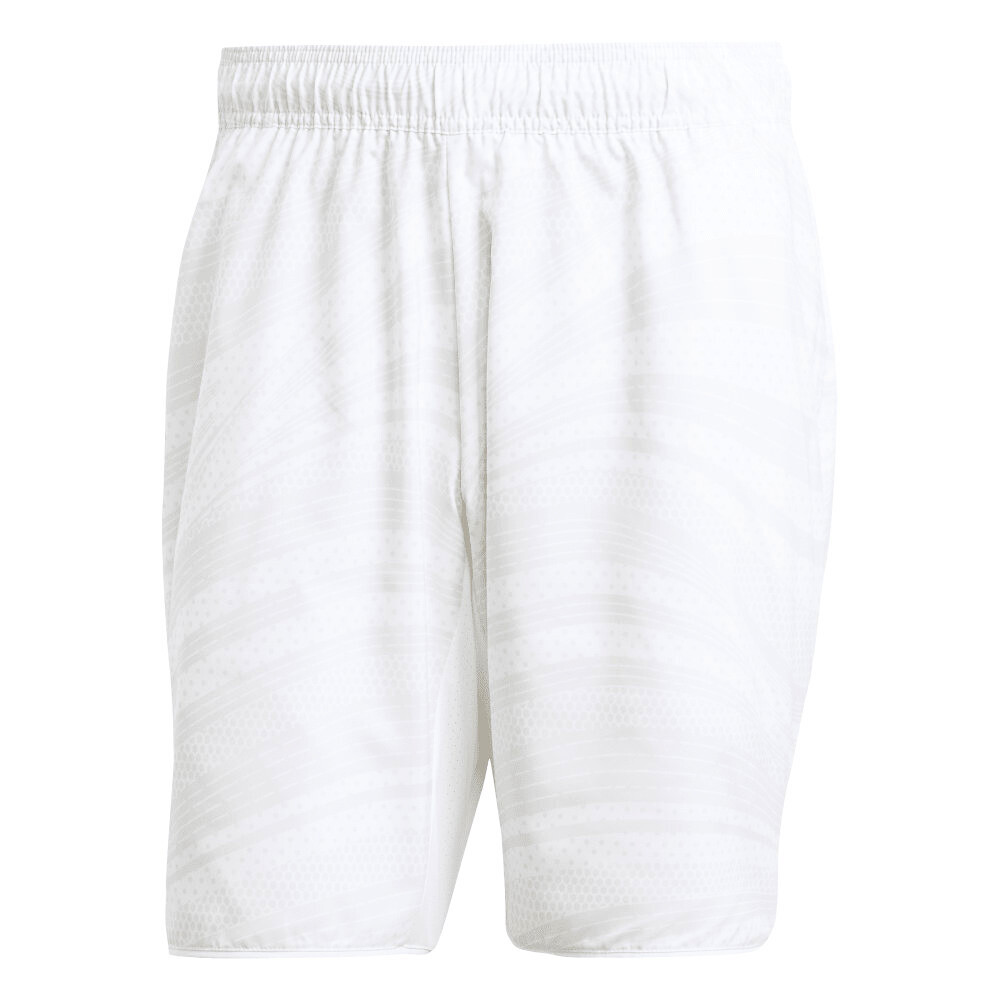 Pánské šortky adidas  Club Graphic Short White/Grey  L - thumb (4)