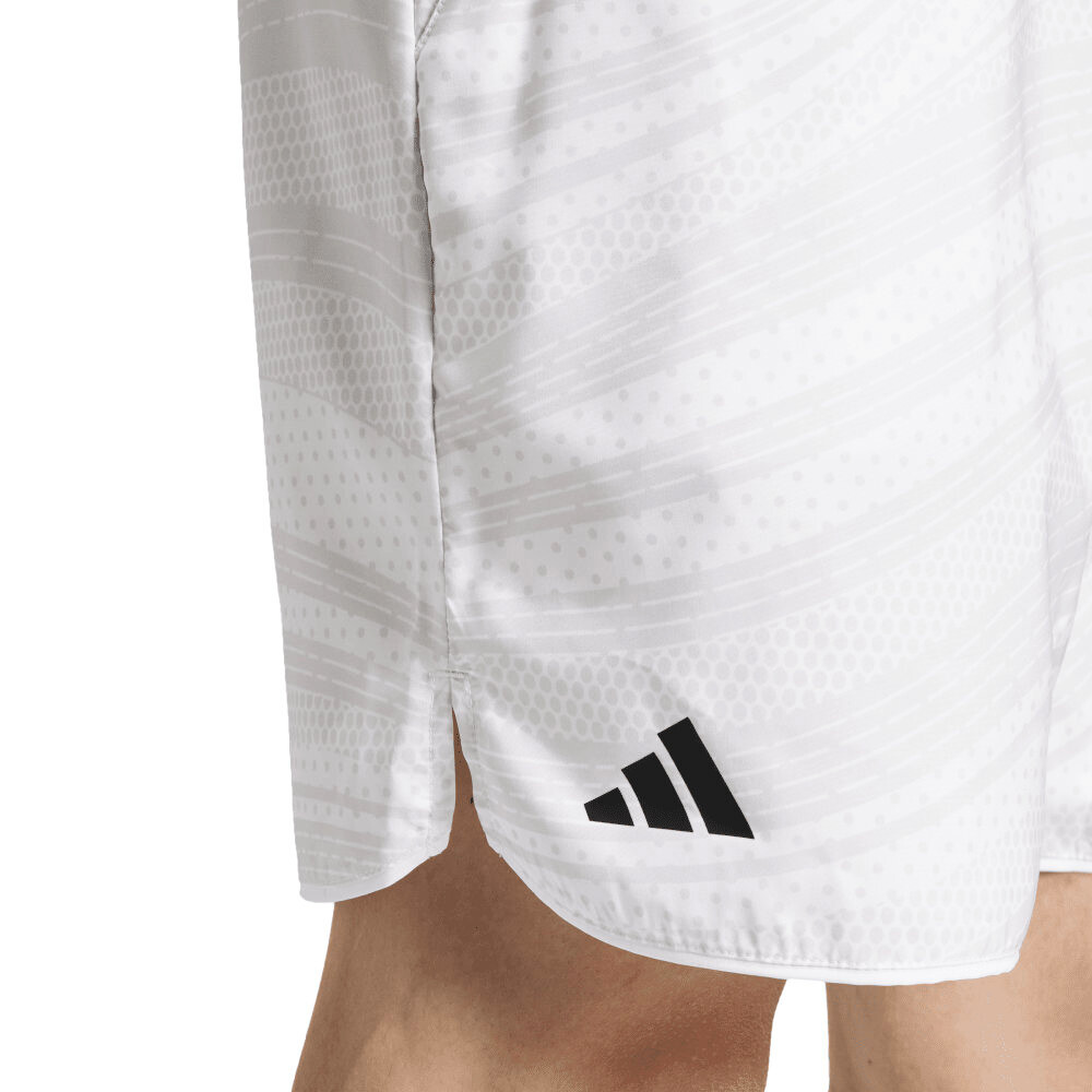 Pánské šortky adidas  Club Graphic Short White/Grey  L - thumb (7)