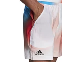 Pánské šortky adidas  Melbourne Ergo Printed Shorts White/Red