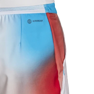 Pánské šortky adidas  Melbourne Ergo Printed Shorts White/Red