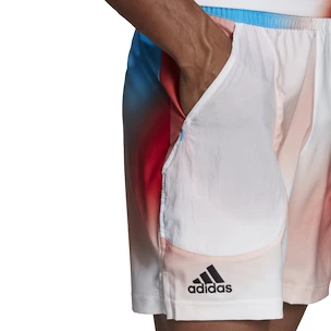 Pánské šortky adidas  Melbourne Ergo Printed Shorts White/Red