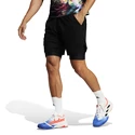 Pánské šortky adidas  Melbourne Tennis Two-in-One 7-inch Shorts Black
