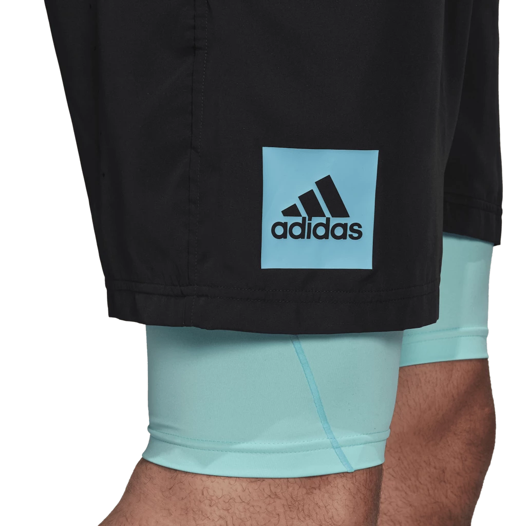 Pánské šortky adidas  Paris 2 in 1 Short Carbon