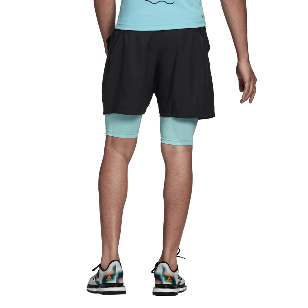 Pánské šortky adidas  Paris 2 in 1 Short Carbon