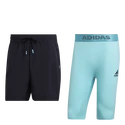 Pánské šortky adidas  Paris 2 in 1 Short Carbon