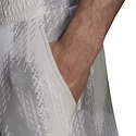Pánské šortky adidas Printed Short 7'' Primeblue White/Grey