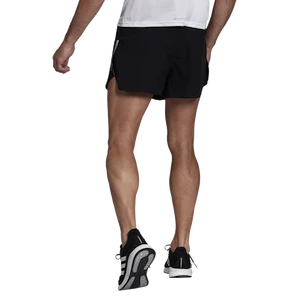 Pánské šortky adidas  Run Fast Reflective Split Shorts Black