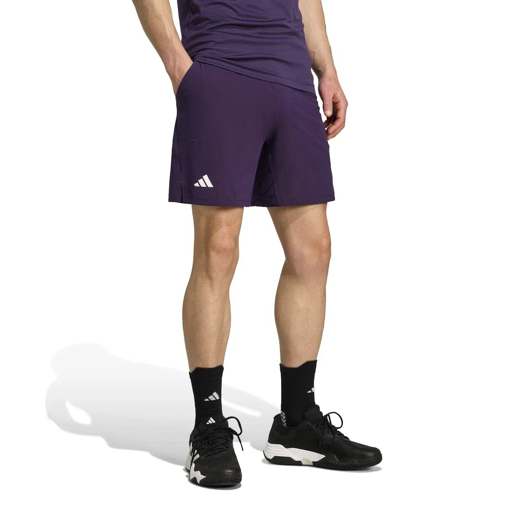 Pánské šortky adidas  Tennis Climacool Ergo Shorts Purple