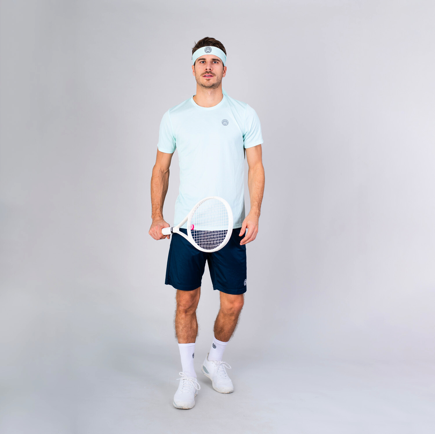 Pánské šortky BIDI BADU  Lomar Tech Shorts Dark Blue XXL - thumb (1)