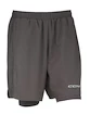 Pánské šortky CCM  2 IN 1 Training Short Charcoal M