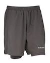 Pánské šortky CCM  2 IN 1 Training Short Charcoal M