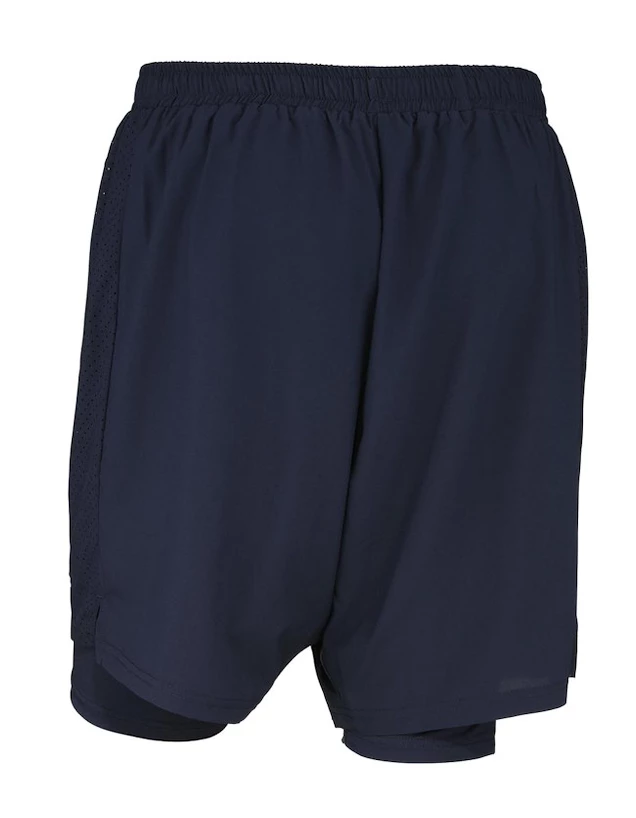 Pánské šortky CCM  2 IN 1 Training Short True Navy XXL