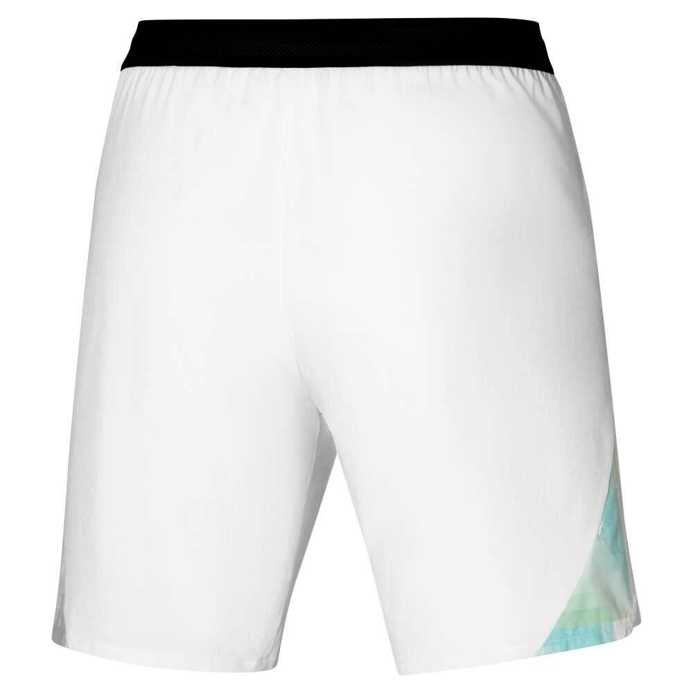 Pánské šortky Mizuno  Frontier 8 in Amplify Short M White  S - thumb (1)