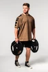 Pánské šortky Nebbia  Gym Sweatshorts GYM BRO 352Light Brown