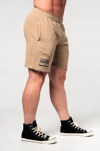 Pánské šortky Nebbia  Gym Sweatshorts GYM BRO 352Light Brown XL