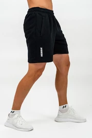 Pánské šortky Nebbia Performance+ Athletic Sweatshorts MAXIMUM 336 black