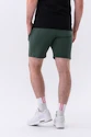Pánské šortky Nebbia  Relaxed-fit Shorts with Side Pockets 319 dark green