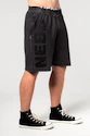 Pánské šortky Nebbia  Washed-off Gym Sweatshorts NO BS Black L