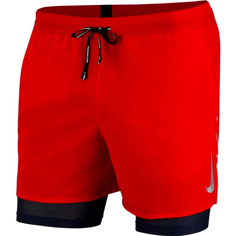Pánské šortky Nike Flex Stride 5IN 2in1 Short červené