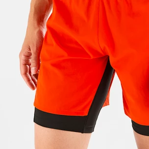 Pánské šortky Salomon Cross Twinskin Shorts Fiery Red