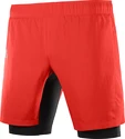 Pánské šortky Salomon  XA Twinskin Short Goji Berry