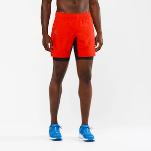 Pánské šortky Salomon  XA Twinskin Short Goji Berry