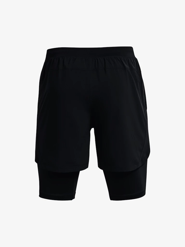 Pánské šortky Under Armour  LAUNCH 5'' 2-IN-1 SHORT-BLK