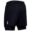 Pánské Šortky Under Armour Qualifier SpeedPocket 2-in-1 Short černé