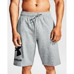 Pánské Šortky Under Armour Rival FLC Big Logo Shorts šedé