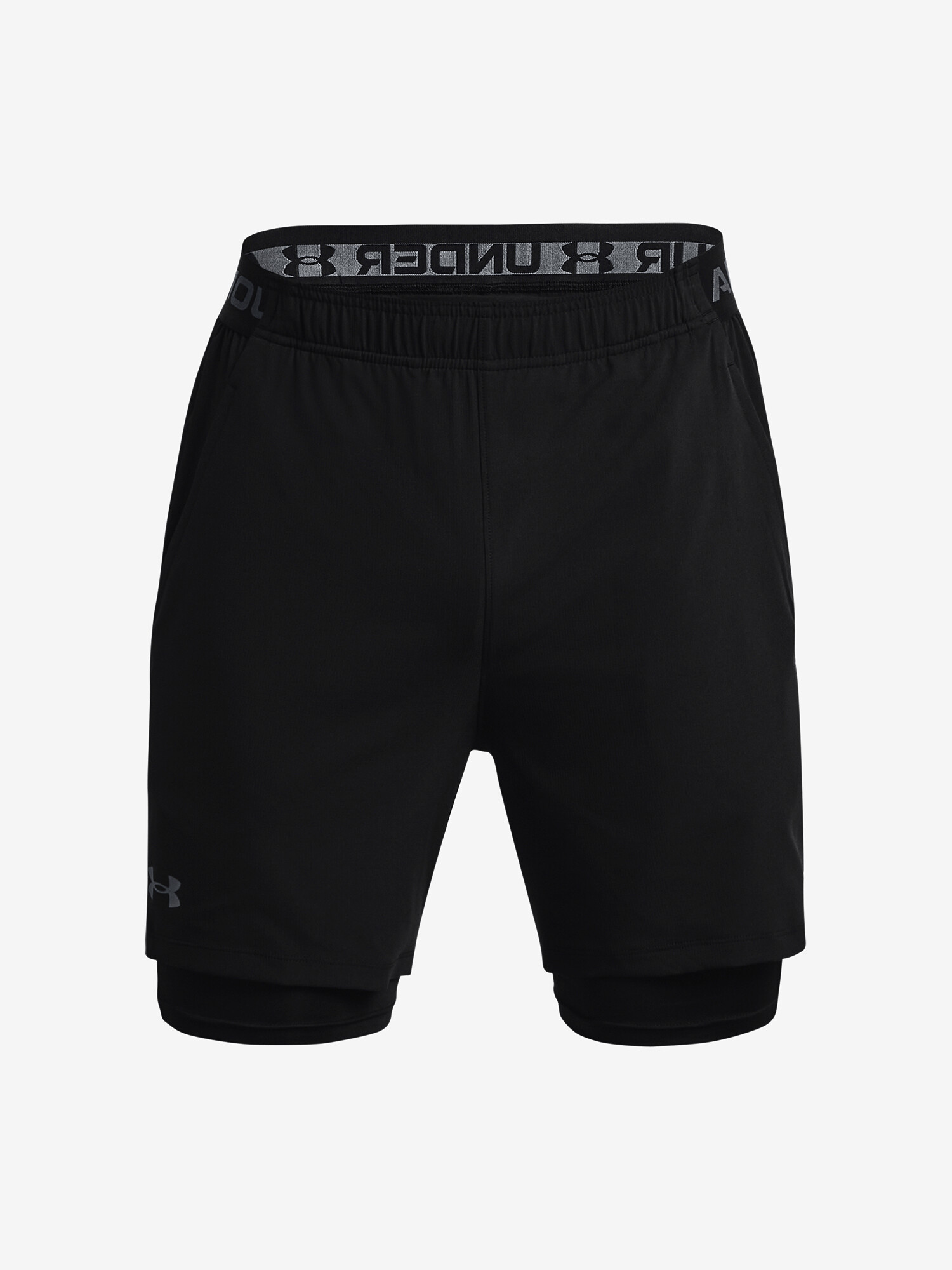 Pánské šortky Under Armour  Vanish Woven 2in1 Sts-BLK XL - thumb (5)