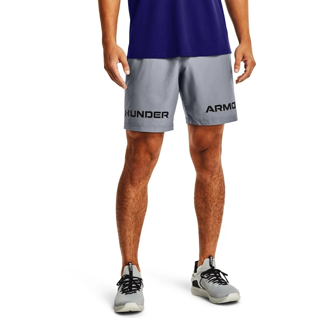 Pánské šortky Under Armour  Woven Graphic WM Short Steel