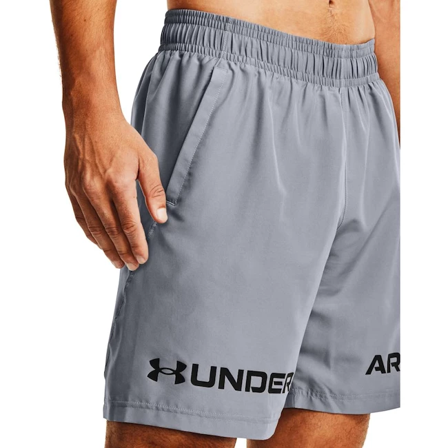 Pánské šortky Under Armour  Woven Graphic WM Short Steel