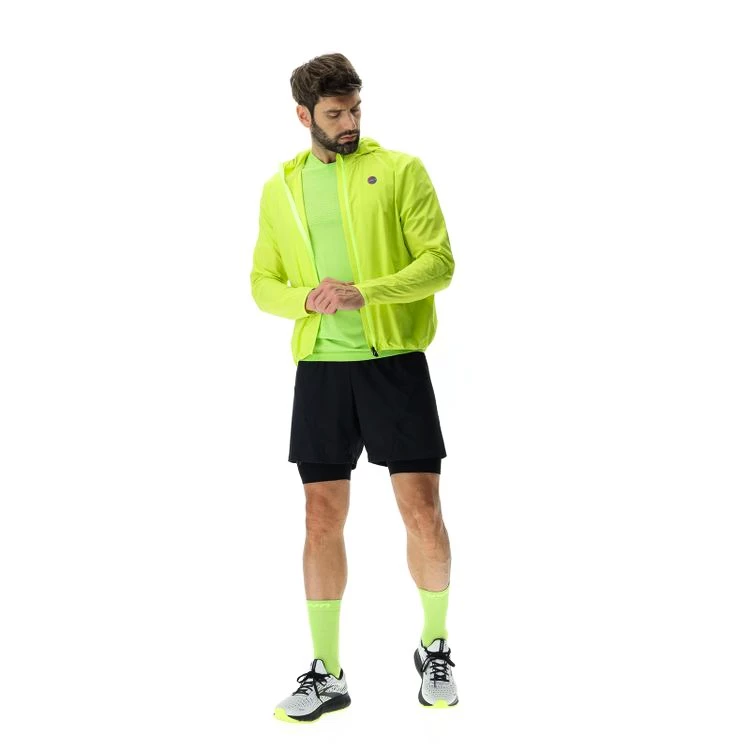 Pánské šortky UYN  RUNNING EXCELERATION OW PERFORMANCE 2IN1 SHORT Black