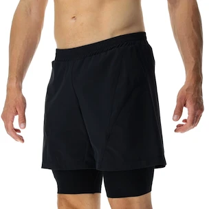 Pánské šortky UYN  RUNNING EXCELERATION OW PERFORMANCE 2IN1 SHORT Black XL