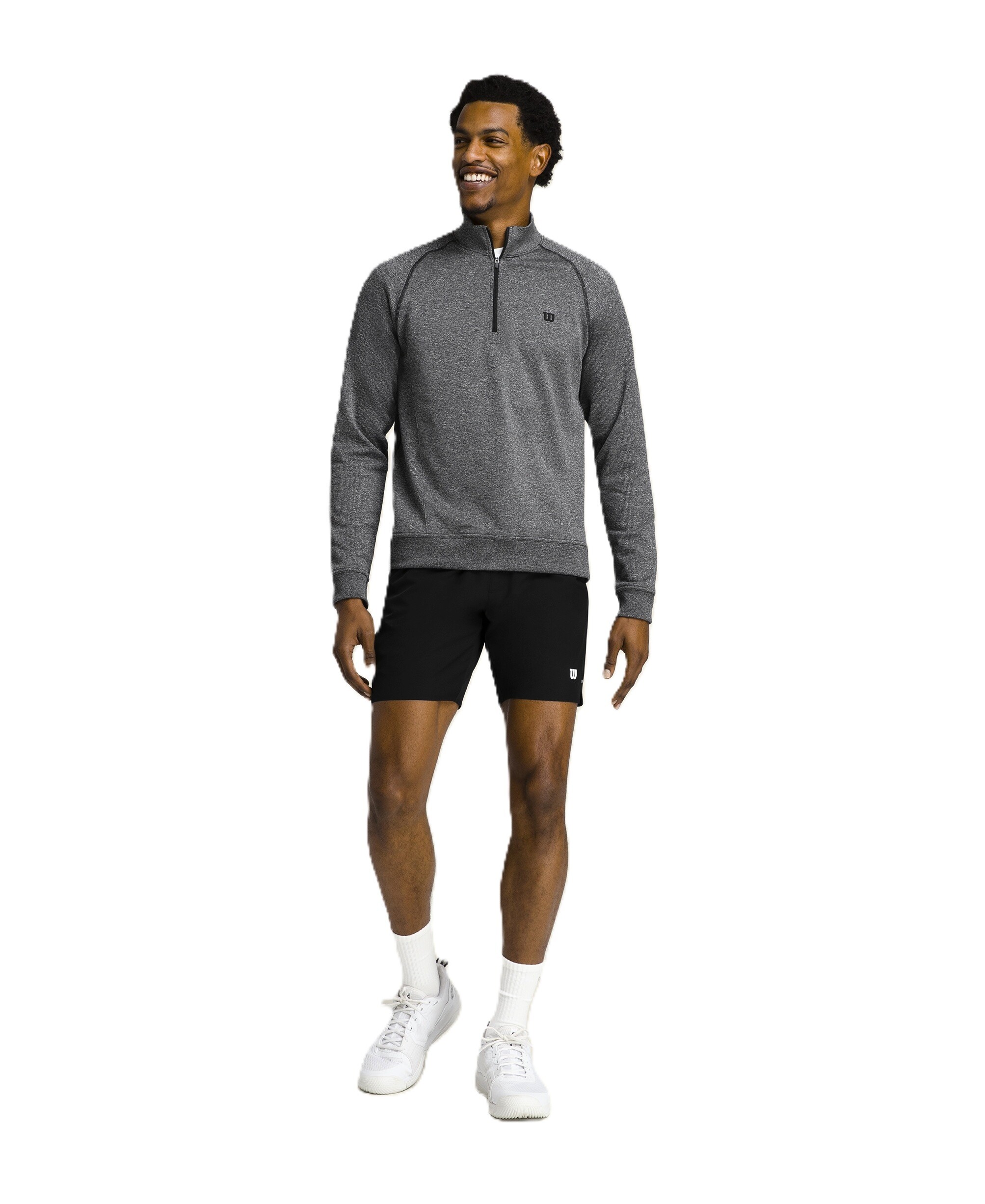 Pánské šortky Wilson  M Tournament Short V2 7" Black M - thumb (3)