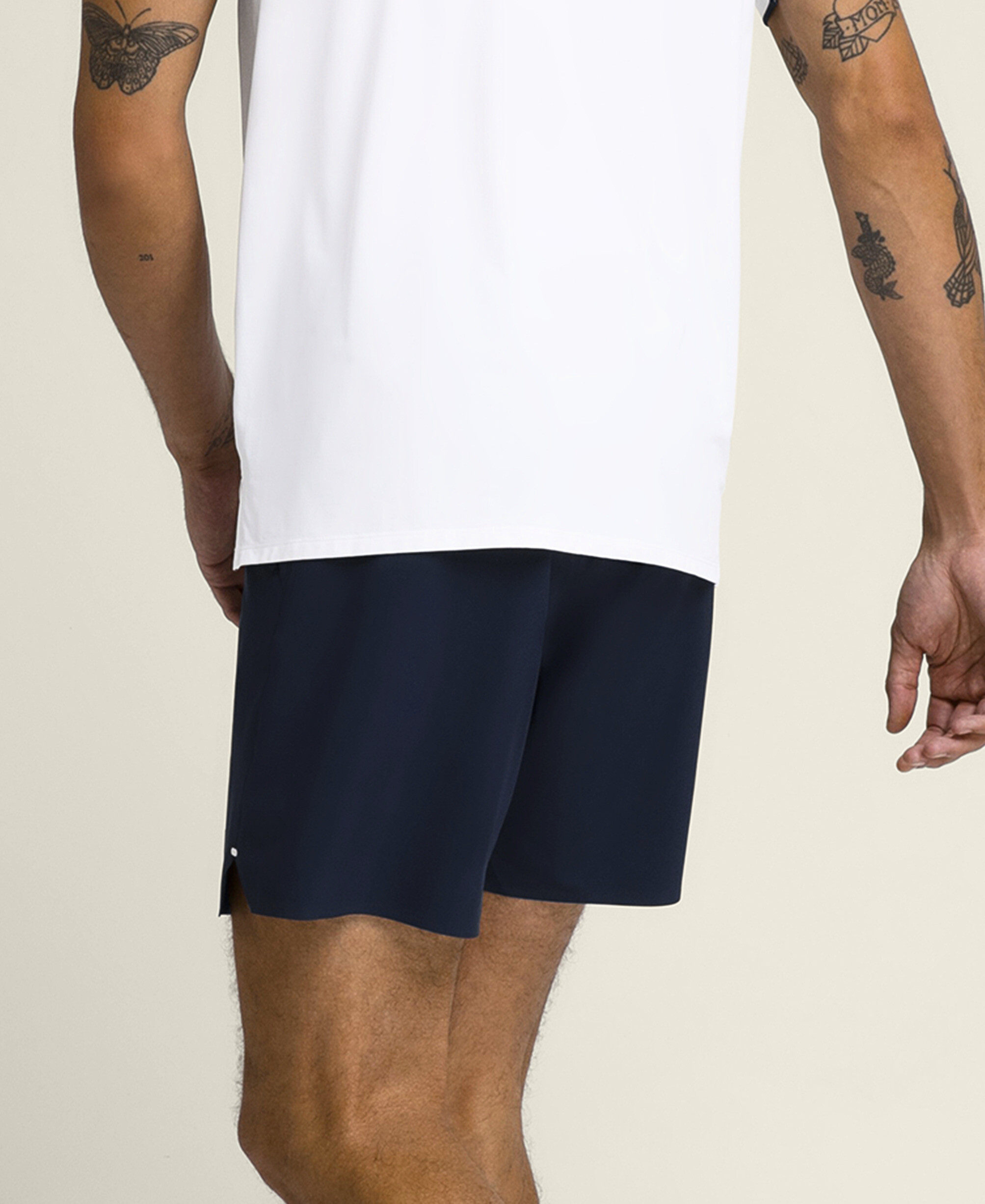 Pánské šortky Wilson  M Tournament Short V2 7" Navy L - thumb (3)